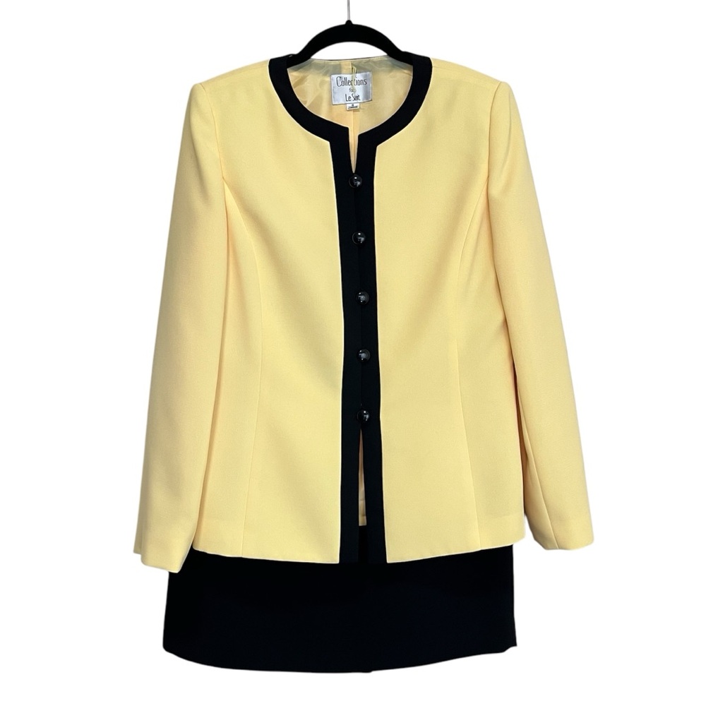 Collections For Le Suit Two Piece Blazer + Suit Set